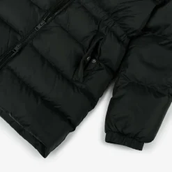 Girls Black Down-Padded Puffer Coat