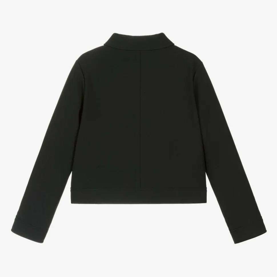 Girls Black Medusa Jacket