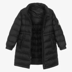 Girls Black Meillon Puffer Coat