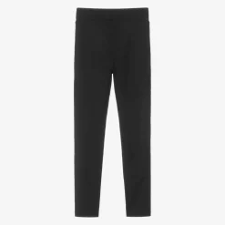 Girls Black Sports Leggings