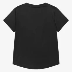 Girls Black Sports Top