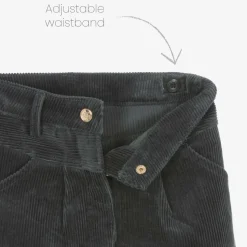 Girls Blue Corduroy Shorts