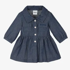 Girls Blue Denim Dress