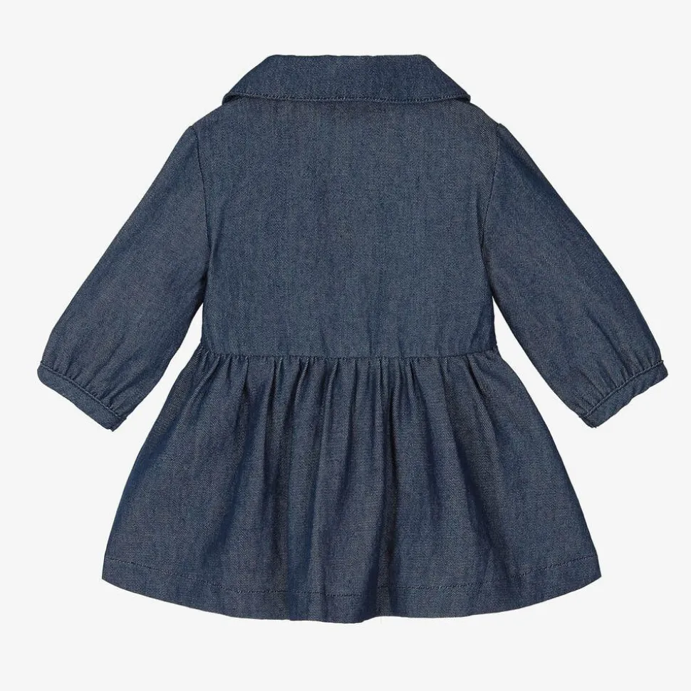 Girls Blue Denim Dress