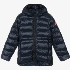 Girls Blue Down Padded Cypress Jacket