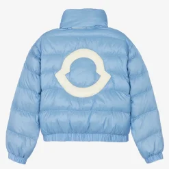 Girls Blue Down Padded Musa Jacket