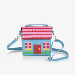 Girls Blue Farmhouse Shoulder Bag (15cm)