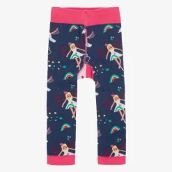 Girls Blue It's Just A Fairytale Leggings