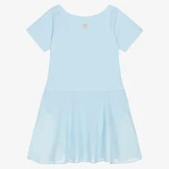 Girls Blue Leotard Dress
