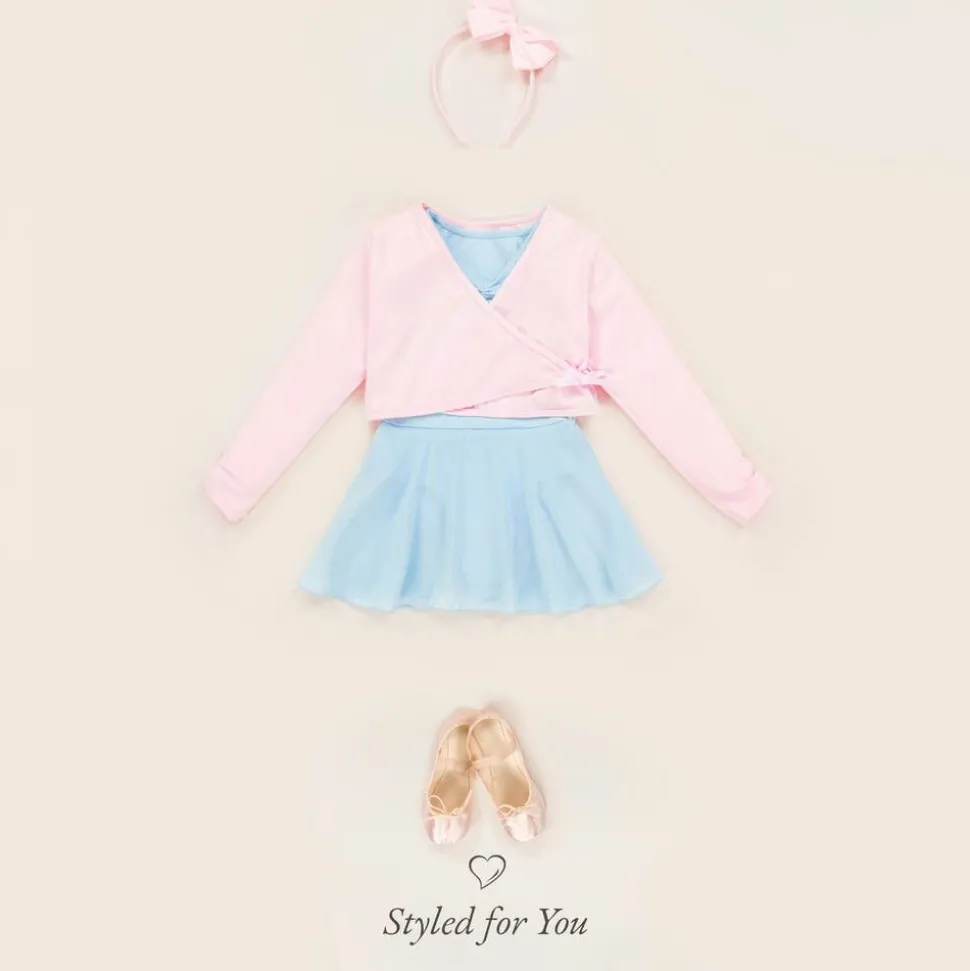 Girls Blue Leotard Dress