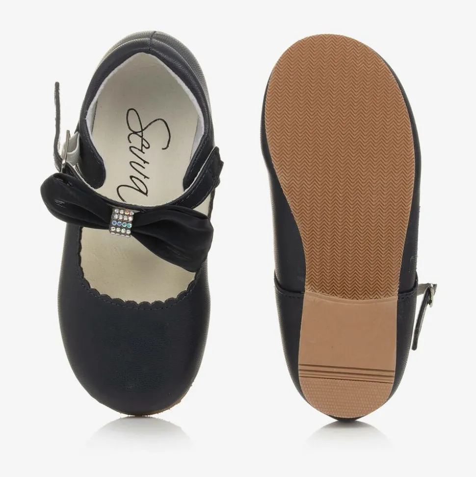 Girls Blue Mary Jane Shoes