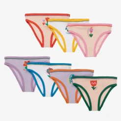 Girls Colourful Cotton Knickers (7 Pack)