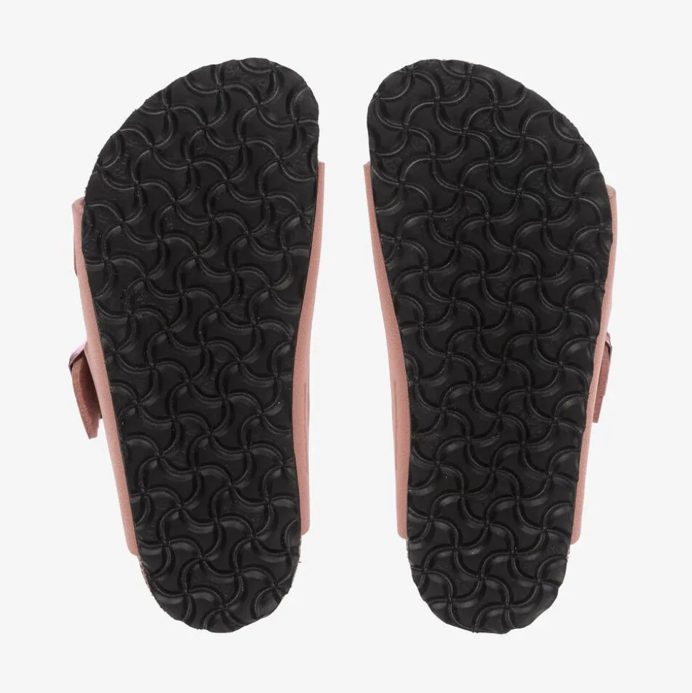 Girls Dusky Pink Buckle Sandals