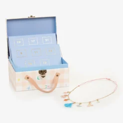 Girls Enamel Charm Necklace Advent Calendar (18cm)