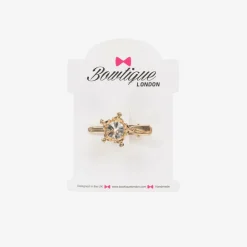 Girls Gold Crown Hair Clip (5cm)