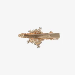 Girls Gold Crown Hair Clip (5cm)
