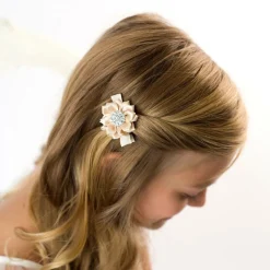 Girls Gold Hair Clips (2 Pack)