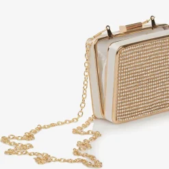 Girls Gold Rectangular Bag (12cm)