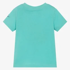Girls Green Cotton T-Shirt