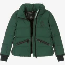 Girls Green Suisses Down Ski Jacket