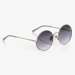 Girls Grey Round Sunglasses