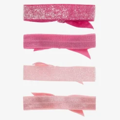 Girls Hair Elastics (4 Pack)