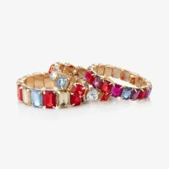 Girls Happy Hour Jewel Bracelets (3 Pack)