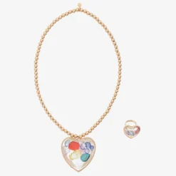 Girls Heart of Gold Mega Jewellery Set