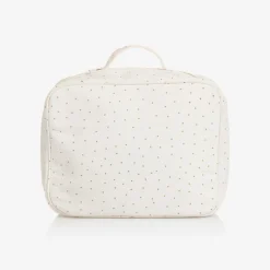 Girls Ivory & Gold Wash Bag (24cm)