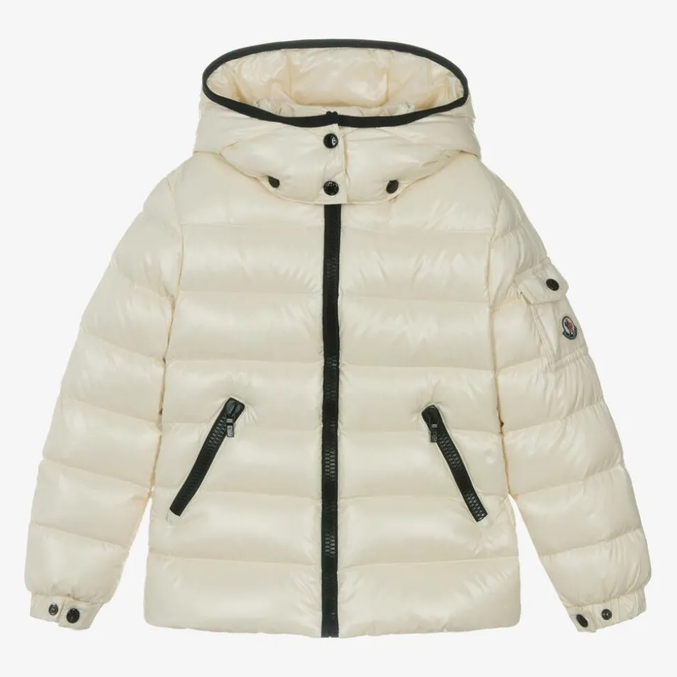 Girls Ivory Bady Down Padded Jacket