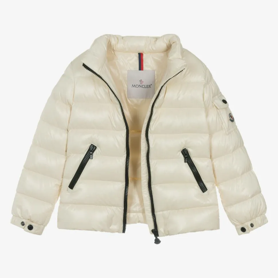 Girls Ivory Bady Down Padded Jacket