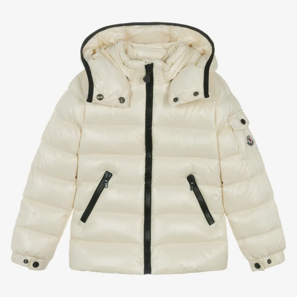 Girls Ivory Bady Down Padded Jacket
