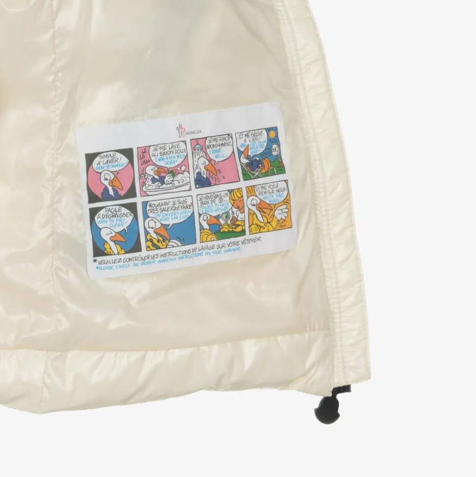 Girls Ivory Bady Down Padded Jacket