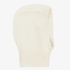 Girls Ivory Cashmere Balaclava