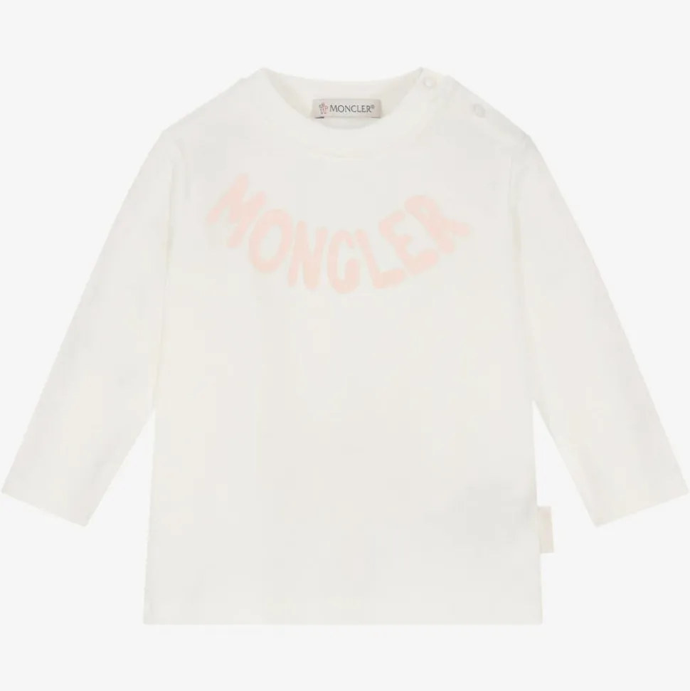 Girls Ivory Cotton Top