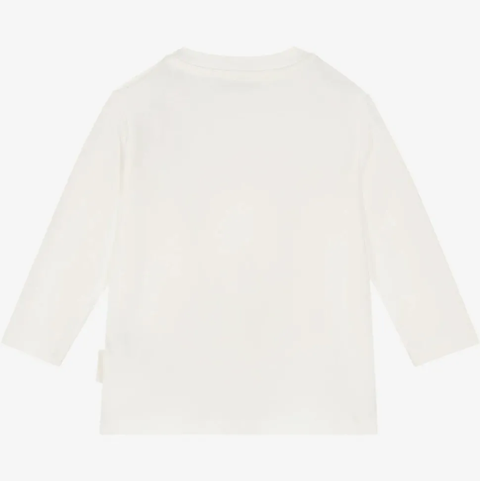 Girls Ivory Cotton Top