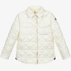 Girls Ivory Down Padded Jacket