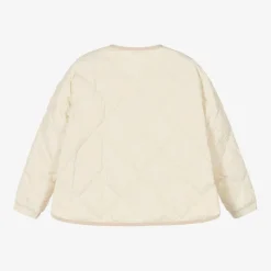 Girls Ivory Down-Quilted Ursella Jacket