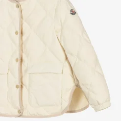 Girls Ivory Down-Quilted Ursella Jacket