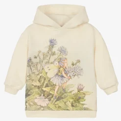 Girls Ivory Fairy Hoodie