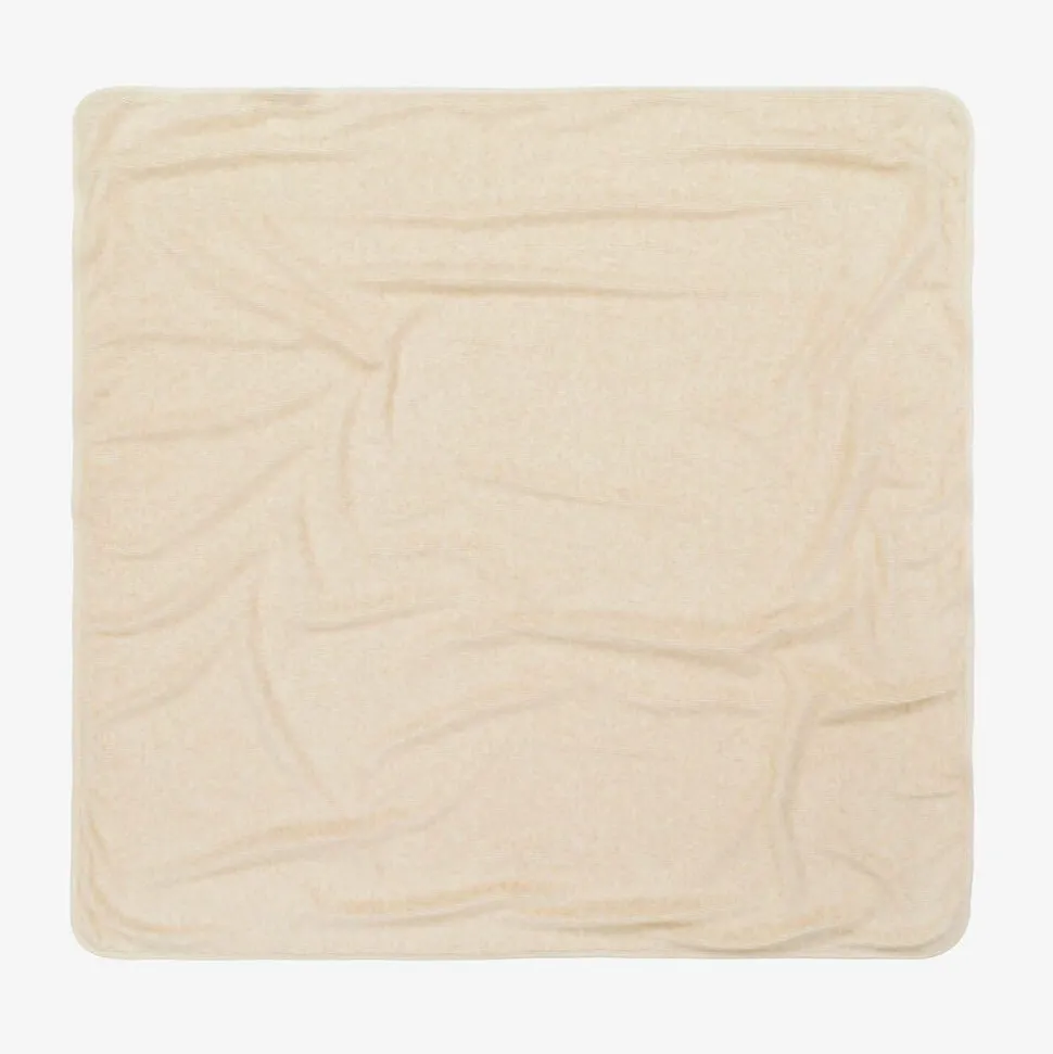 Girls Ivory Floral Cotton Blanket (83cm)