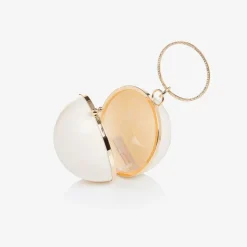 Girls Ivory Globe Bag (15cm)