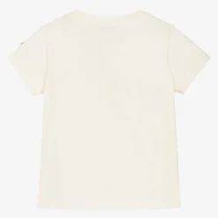 Girls Ivory Rhinestone T-Shirt