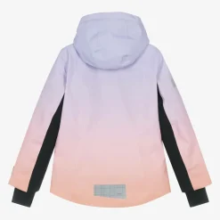 Girls Lilac Purple Gradient Ski Jacket