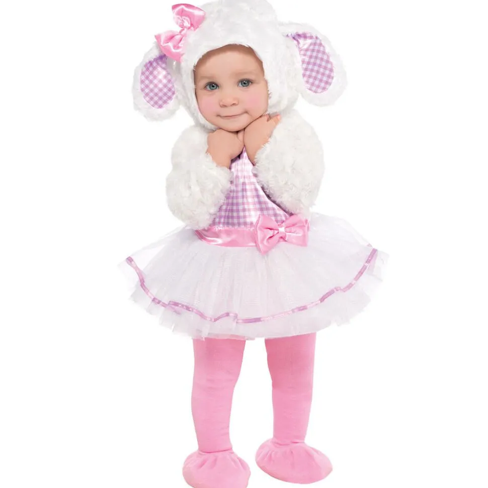 Girls Little Lamb Costume