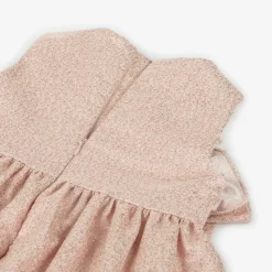 Girls Metallic Pink Dress