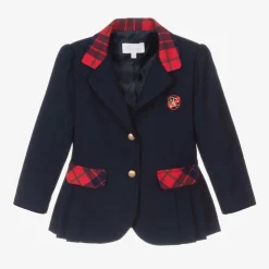 Girls Navy Blue Blazer
