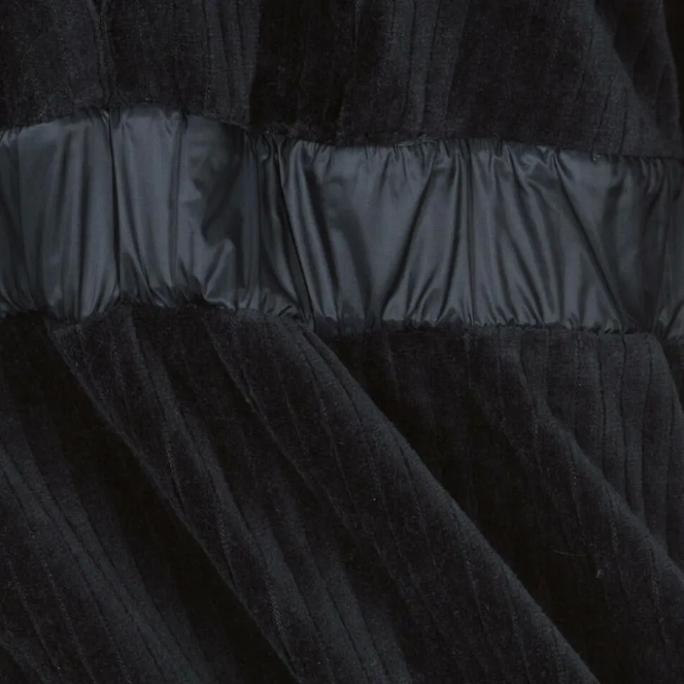 Girls Navy Blue Cotton Dress