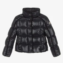 Girls Navy Blue Selat Down Puffer Jacket