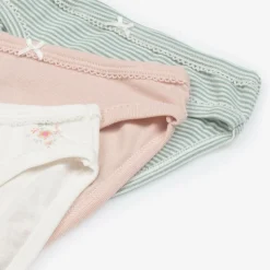 Girls Organic Cotton Knickers (3 Pack)